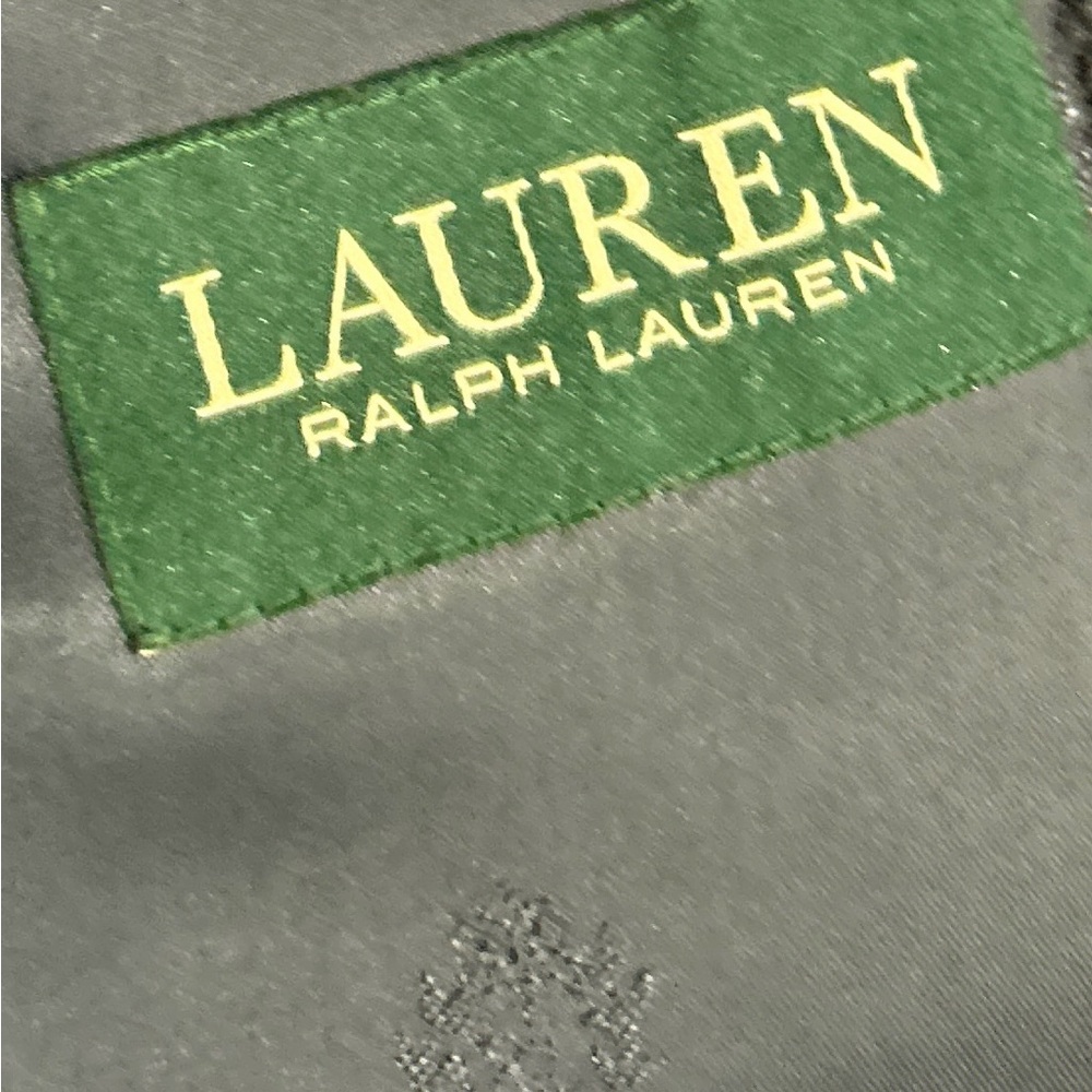Men’s Lauren Ralph Lauren wool navy blue Windowpane check 2 button Blazer 46L - Picture 7 of 10